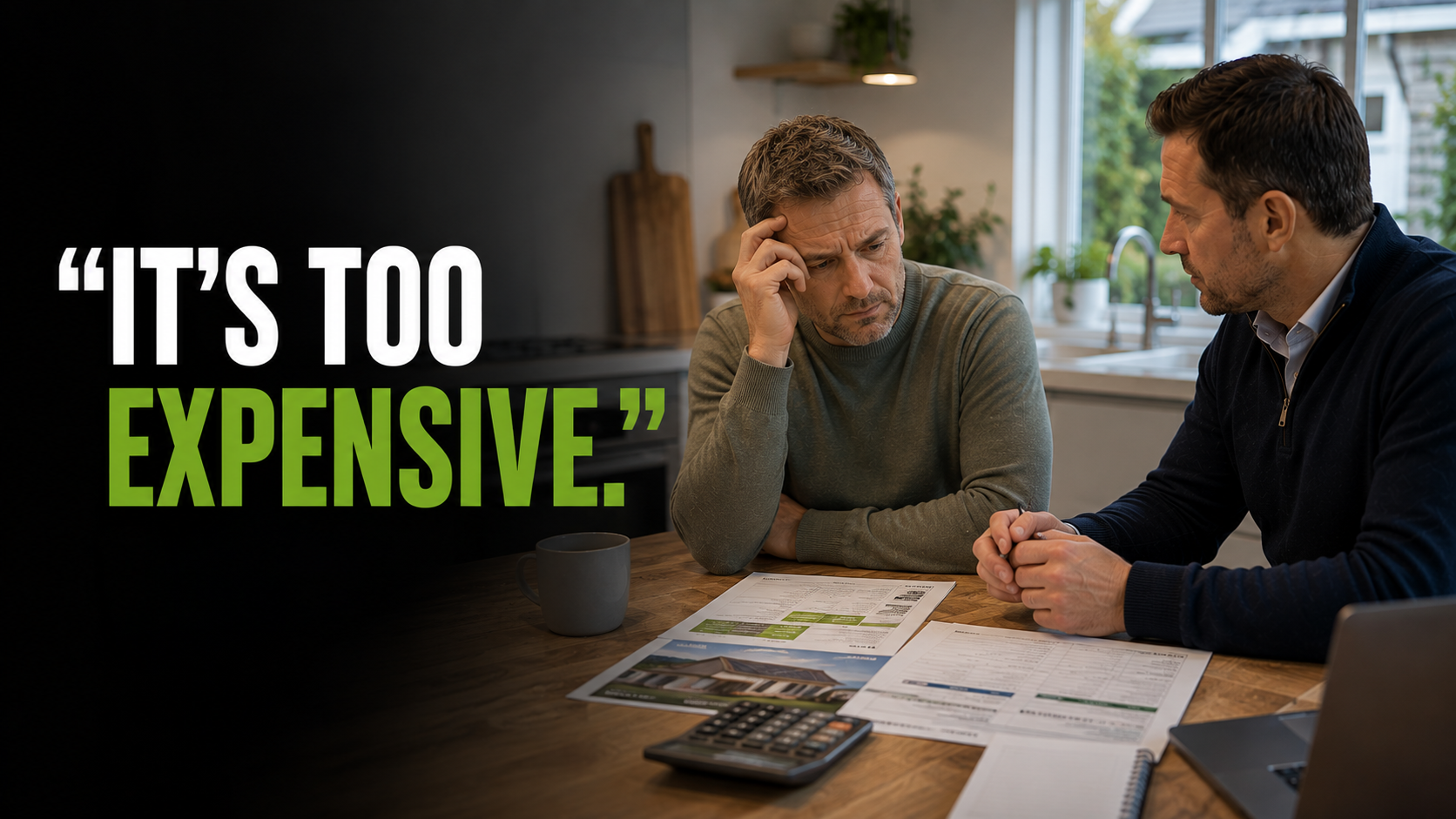 How to Handle the “It’s Too Expensive” Objection in Solar & Heat Pump Sales