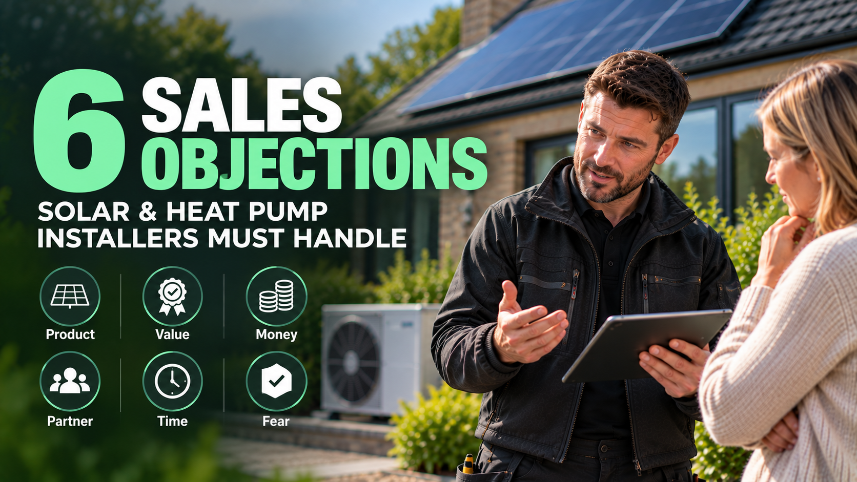 6 Sales Objections Solar and Heat Pump Installers Must Handle