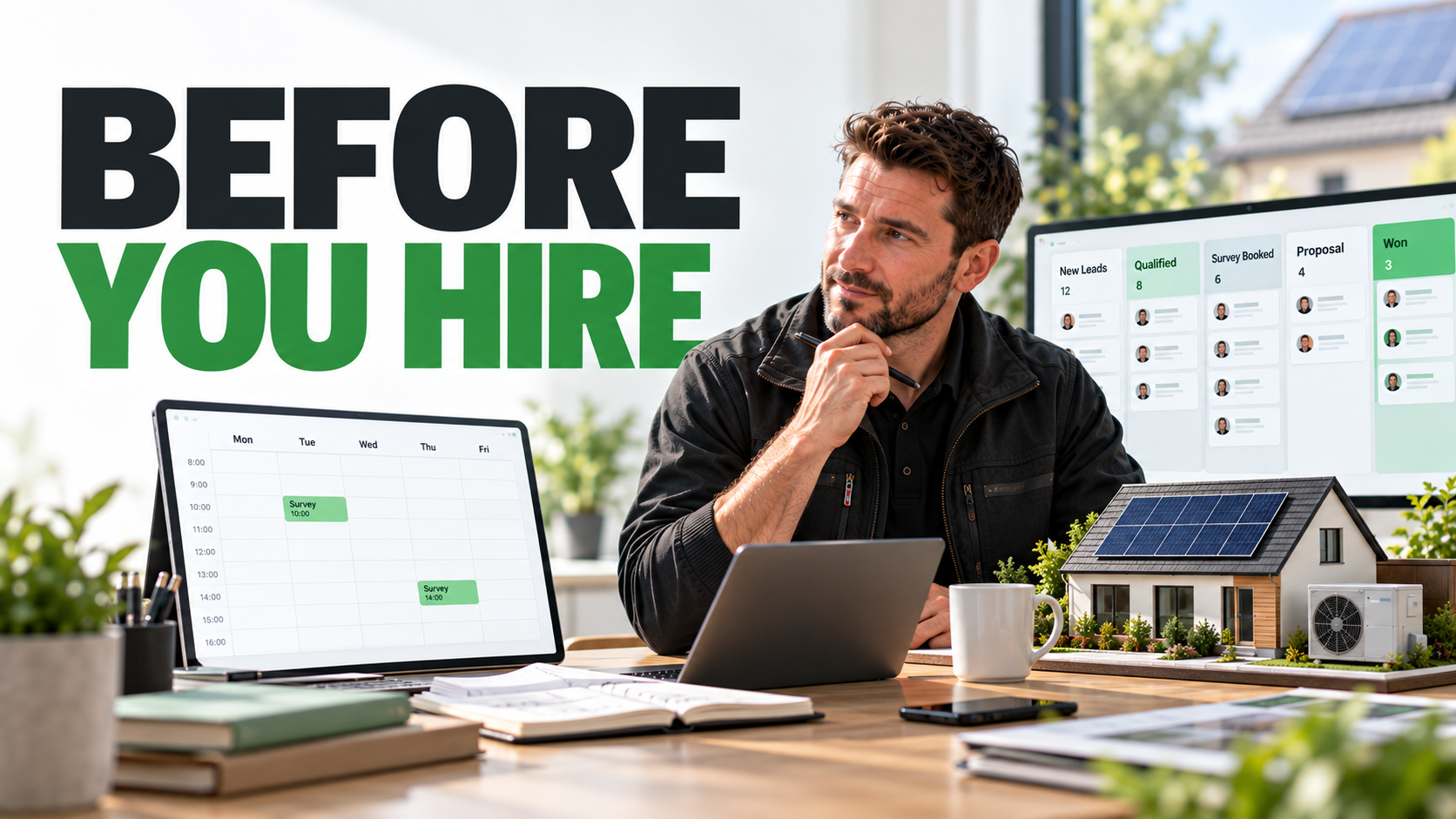 How to Hire Good Salespeople for Your Solar or Heat Pump Business